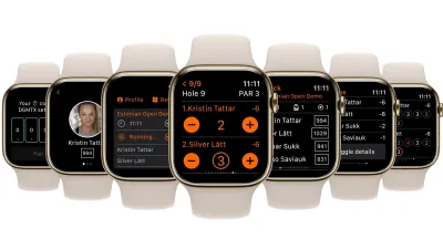 Disc Golf Metrix Watch äpp