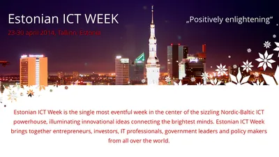 Estonian ICT Week 2014